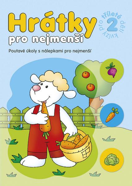Hrátky pro nejmenší Kvízy pro tříleté děti 2 - 978-80-87641-23-1