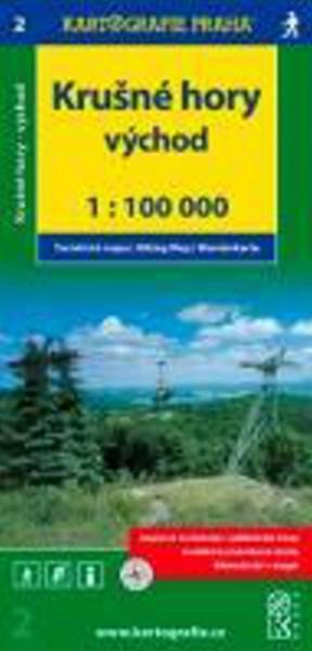 Krušné hory - východ 1:100 000 - 9788073931711