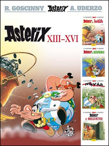 Asterix XIII - XVI - Albert Uderzo, René Goscinny - 978-80-252-2167-9