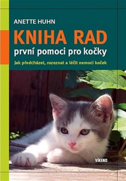 Kniha rad první pomoci pro kočky - 978-80-7433-053-7