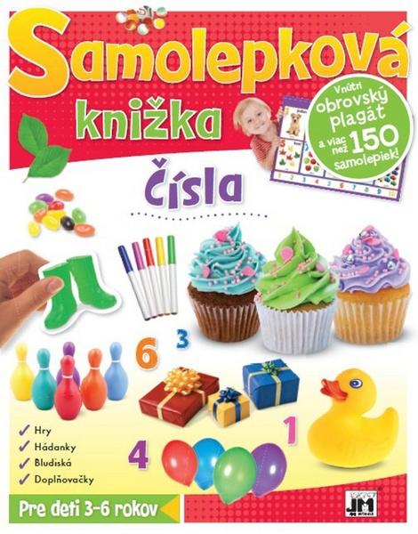 Samolepková knižka Čísla - 978-80-86957-96-8