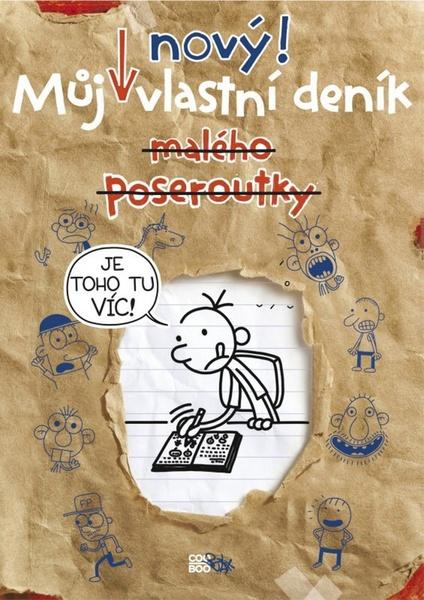 Můj nový! vlastní deník malého poseroutky - 978-80-7447-385-2