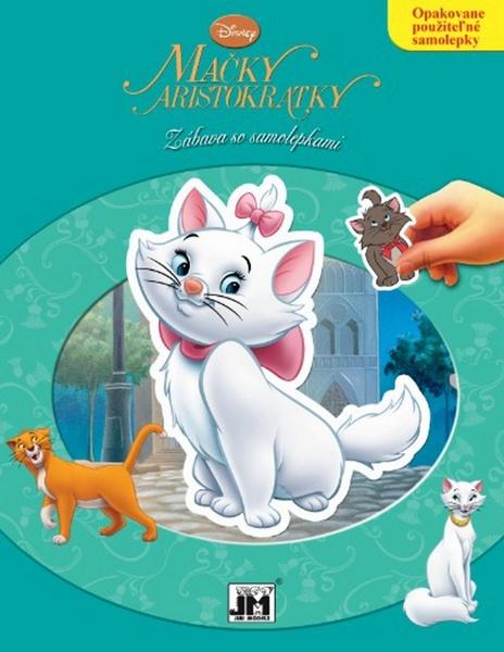 Zábava so samolepkami Mačky Aristokratky - 978-80-86957-66-1