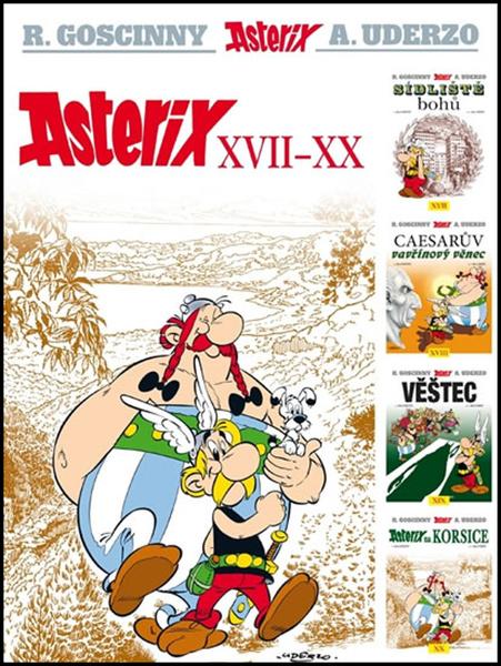 Asterix XVII - XX - Goscinny R.,Uderzo A. - 978-80-252-2168-6