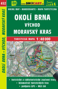 Levně Okolí Brna východ, Moravský kras 1:40 000