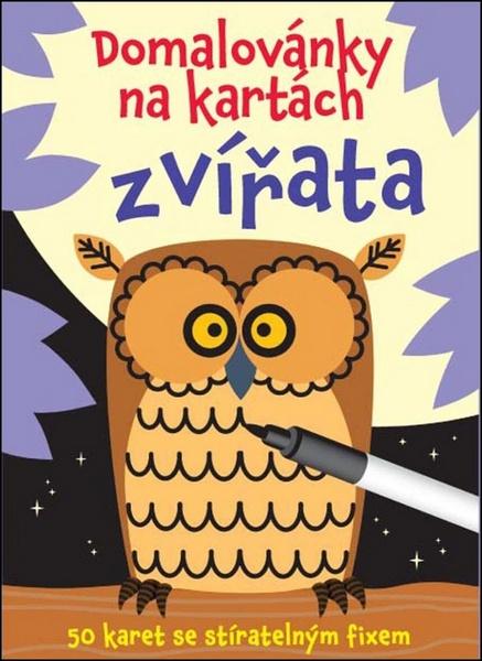 Domalovánky na kartách Zvířata - 978-80-256-1269-9