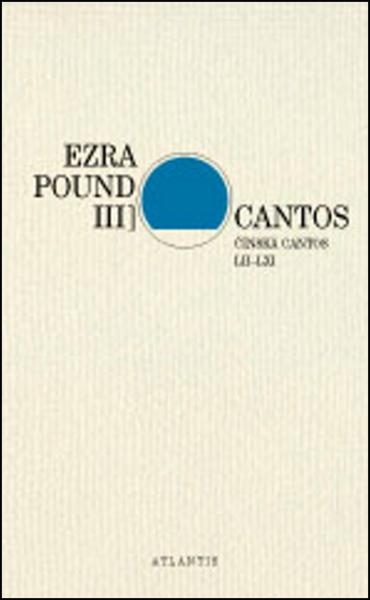 Cantos Čínská Cantos LII–LXI - 978-80-7108-343-6