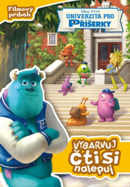 Universita pro příšerky Filmovoý příběh Vybarvuj, čti si, nalepuj! - 978-80-252-2851-7