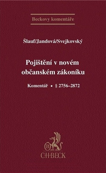 Pojištění v novém občanském zákoníku - 978-80-7400-530-5