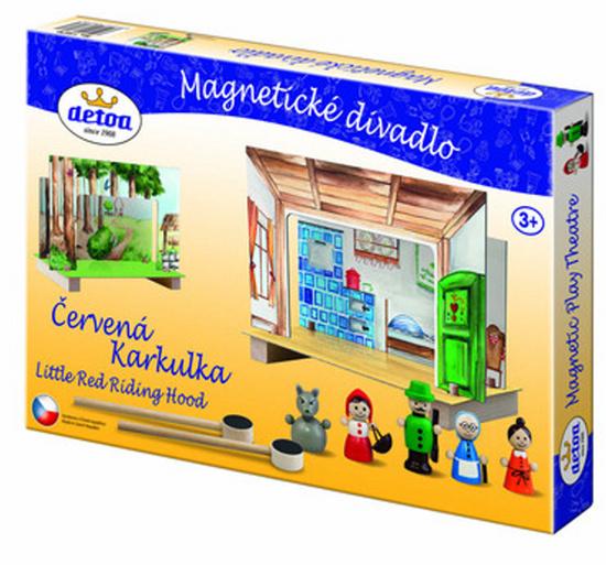 Červená Karkulka divadlo magnetické - 13879DET