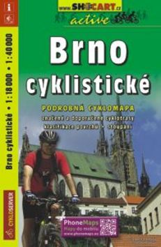 Brno cyklistické 1:18 000, 1: 40 000 - 9788072246755
