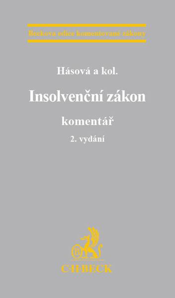 Insolvenční zákon Komentář - 978-80-7400-555-8