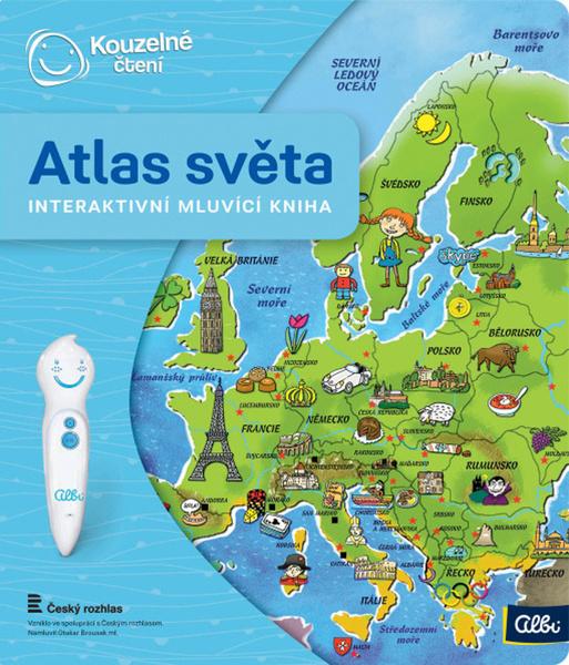 Levně Kniha Albi Kouzelné čtení Atlas světa