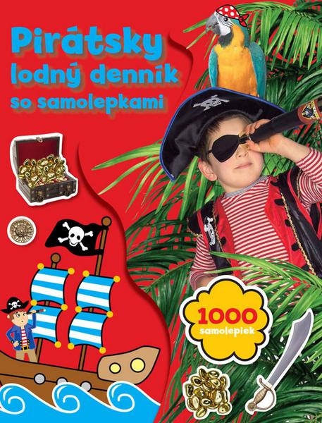 Pirátsky lodný deník so samolepkami - 978-80-8107-803-3