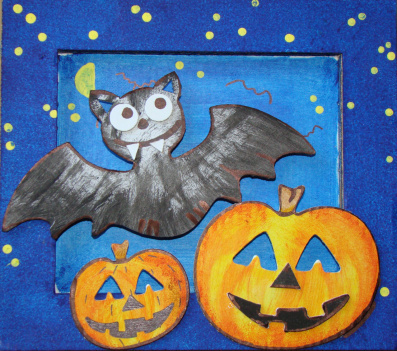 Rám malý Halloween - 859-6-370-0070-7