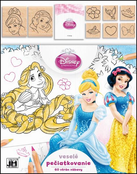 Veselé pečiatkovanie Disney Princezná - 978-80-86957-87-6