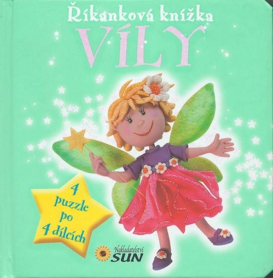 Nakladatelství SUN Kniha s puzzle: Víly - 039-1