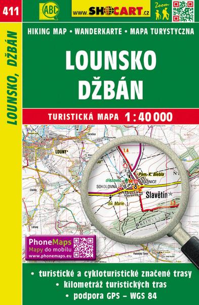 Lounsko, Džbán 1:40 000 - 9788072246892