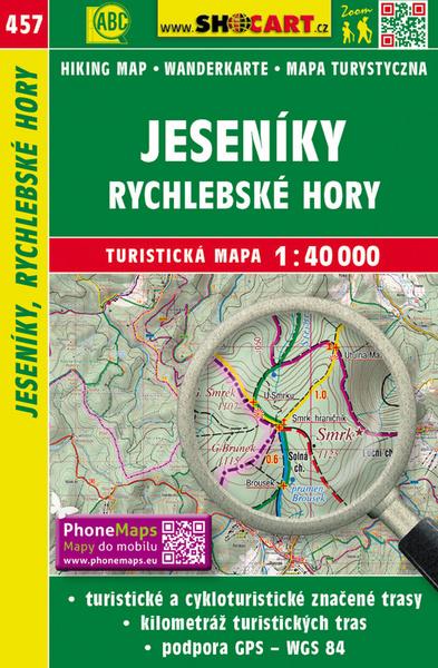 Jeseníky, Rychlebské hory 1:40 000 - 978-80-7224-735-6