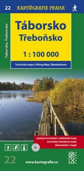 Táborsko Třeboňsko 1:100 000 - 9788073931261
