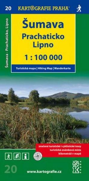 Šumava Prachaticko Lipno 1:100 000 - 9788073932343