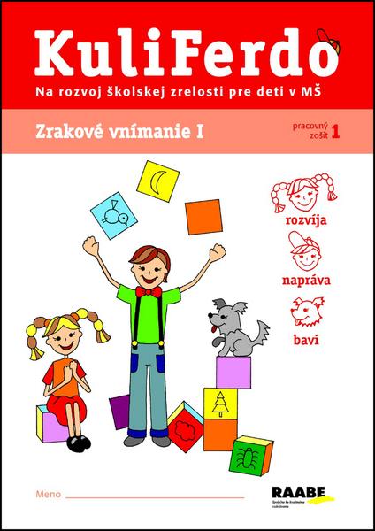 Levně KuliFerdo Zrakové vnímanie I pracovný zošit 1