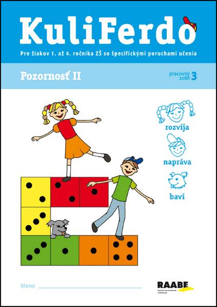 Levně KuliFerdo Pozornosť II pracovný zošit 3