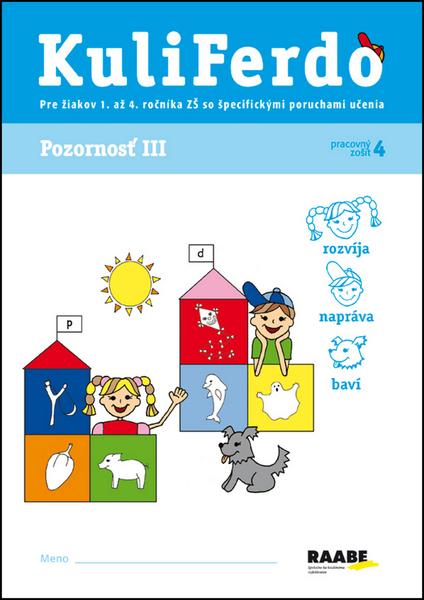 Levně KuliFerdo Pozornosť III pracovný zošit 4