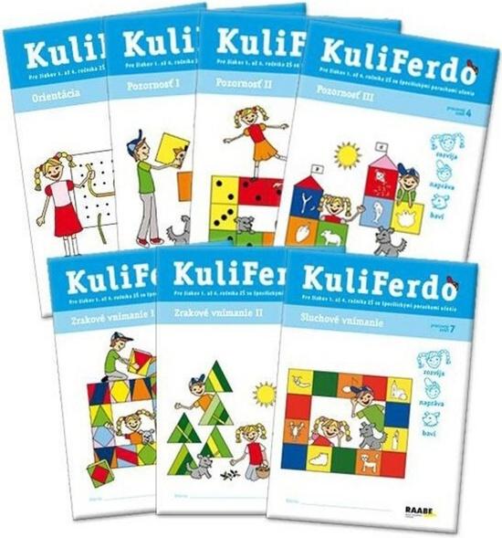 Levně KuliFerdo 1,2,3,4,5,6,7 Špecifické poruchy učenia