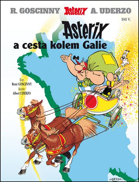Asterix a cesta kolem Galie - 978-80-252-3037-4