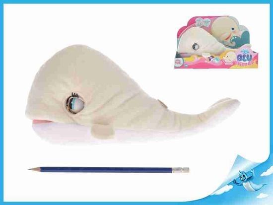 Teddies Velryba Sammi se zvukem 30 cm