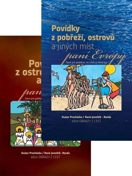 Balíček 2 ks Povídky z pobřeží, ostrovů a jiných míst a Povídky z ostrovů a pob. - 978-80-85763-84-3