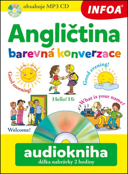 Levně Angličtina barevná konverzace Audiokniha délka nahrávky 2 hodiny