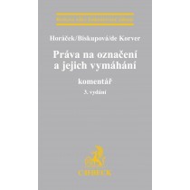 Právo na označení a jejich vymáhání Komentář - 978-80-7400-569-5