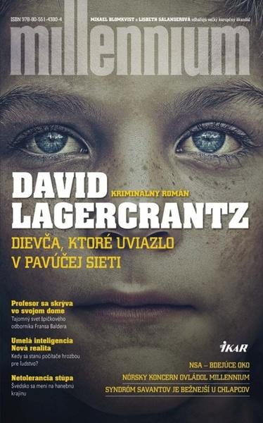 Dievča, ktoré uviazlo v pavúčej sieti - 978-80-551-4380-4