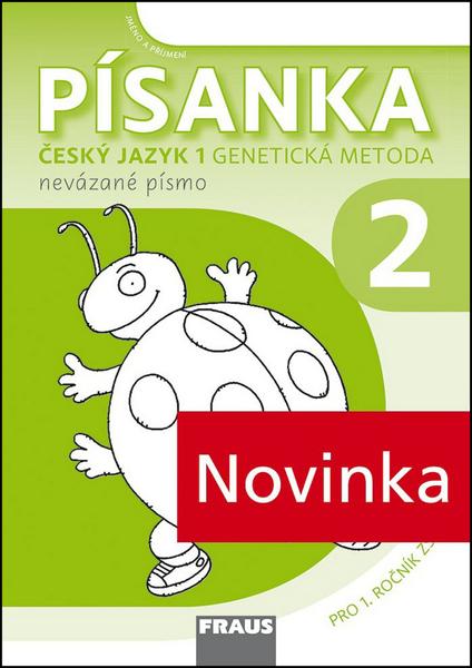 Písanka 2 Český jazyk Genetická metoda - 978-80-7489-059-8
