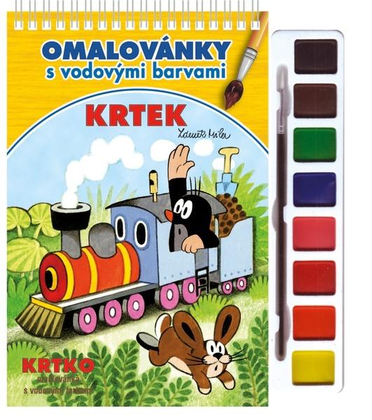 Levně Krtek omalovánka s vodovými barvami