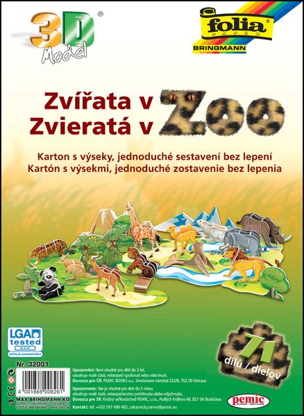 Levně 3D model Zvířata v ZOO