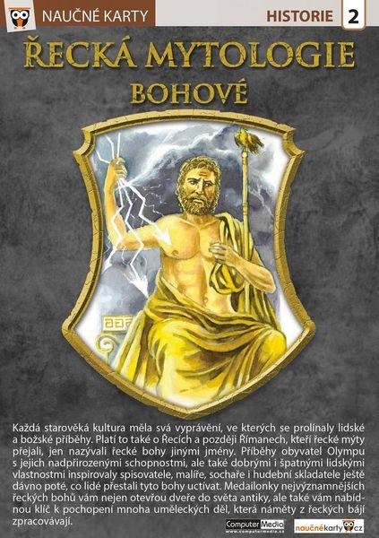 Naučné karty Řecká mytologie - 978-80-7402-184-8