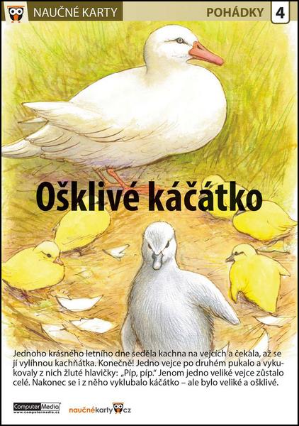 Naučné karty Ošklivé kačátko - 978-80-7402-198-5