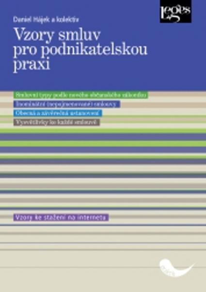 Vzory smluv pro podnikatelskou praxi - 978-80-7502-098-7