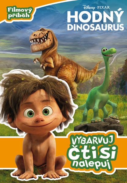 Hodný dinosaurus Vybarvuj, čti si, nalepuj - 978-80-252-3571-3