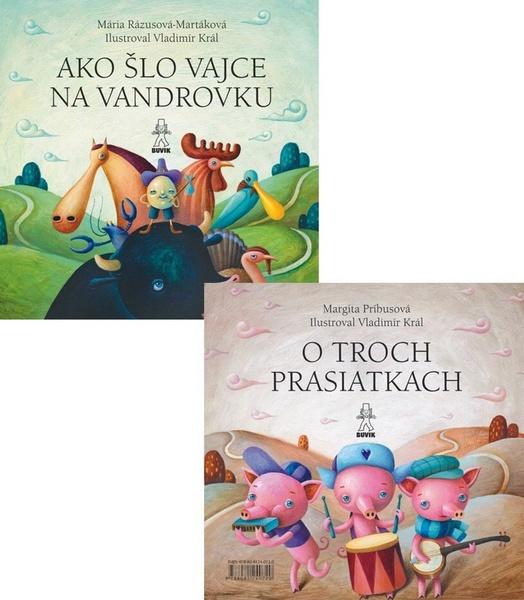 Ako šlo vajce na vandrovku O troch prasiatkach - 978-80-8124-072-0
