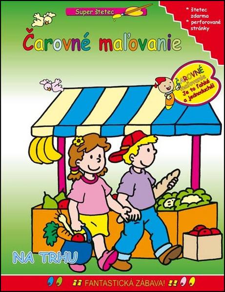 Čarovné maľovanie Na trhu - 978-80-974568-9-4
