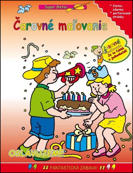Čarovné maľovanie Oslavujeme - 978-80-970124-5-8