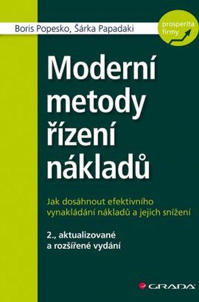 Moderní metody řízení nákladů - 978-80-247-5773-5