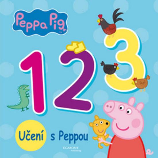 Peppa Pig Učení s Peppou 1 2 3 - 978-80-252-3588-1