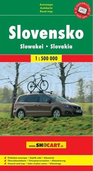 Slovensko 1:500 000 - 978-80-7224-092-0