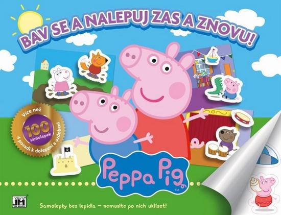 Bav se a nalepuj zas a znovu! Peppa Pig