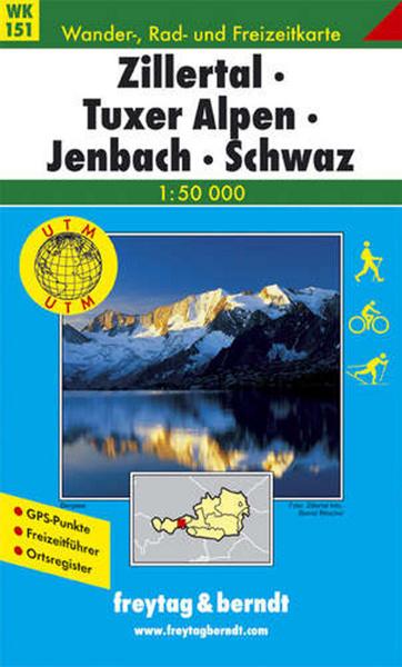 151 Zillertal 1:50 000
